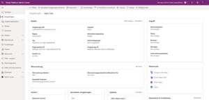 11 einstellung in Umgebung